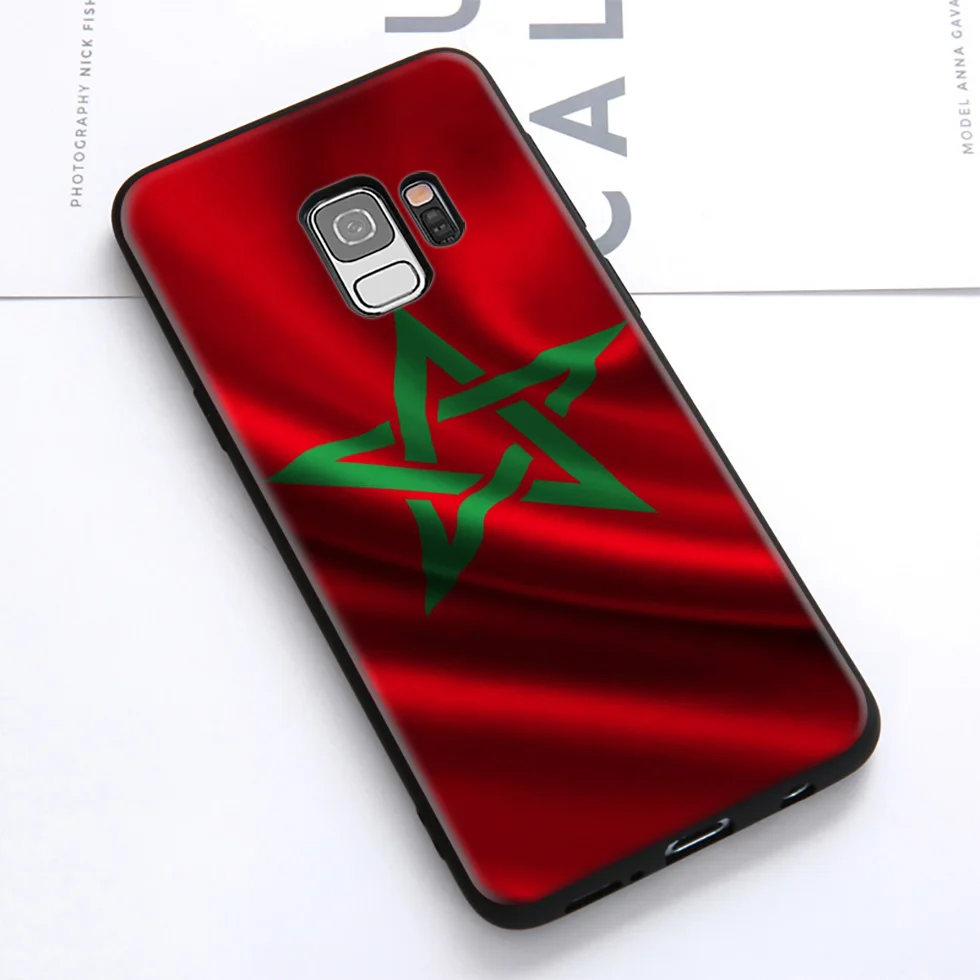WEBBEDEPP мягкий чехол с флагом Марокко для Samsung Galaxy S10 S10e S9 S8 Plus S7 S6 Edge &amp J6 2018 Note 10 9 8 |
