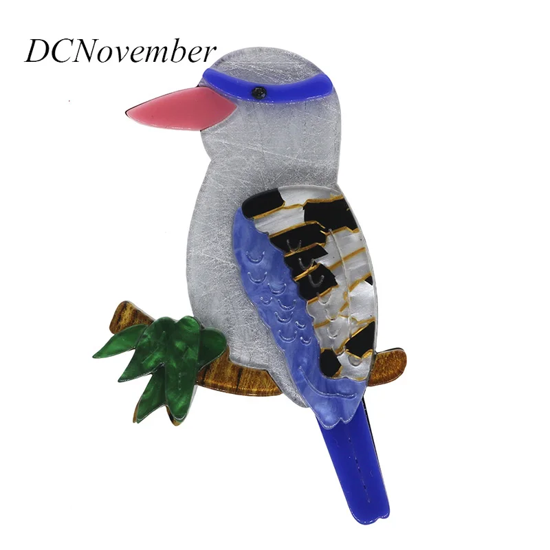 Винтажная брошь Kookaburra модные женские броши с птицами ювелирные изделия