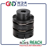 original gnd 5mm to 12mm flexible coupling motor shaft d25 l27 cnc oldham shorter type clamp absolute encoder not jaw spider