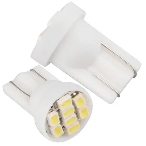 TOYL/20X T10 W5W 168 194 8 SMD светодиодный светильник лампы белый для автомобиля - купить по