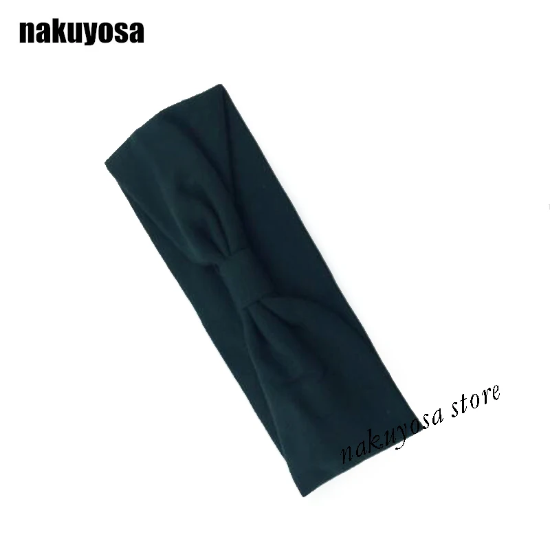 Женский галстук-бабочка для девочек Эластичный Тюрбан повязка на голову от пота