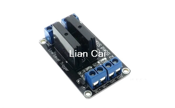 Бесплатная доставка умная электроника 2 канальный релейный модуль постоянного