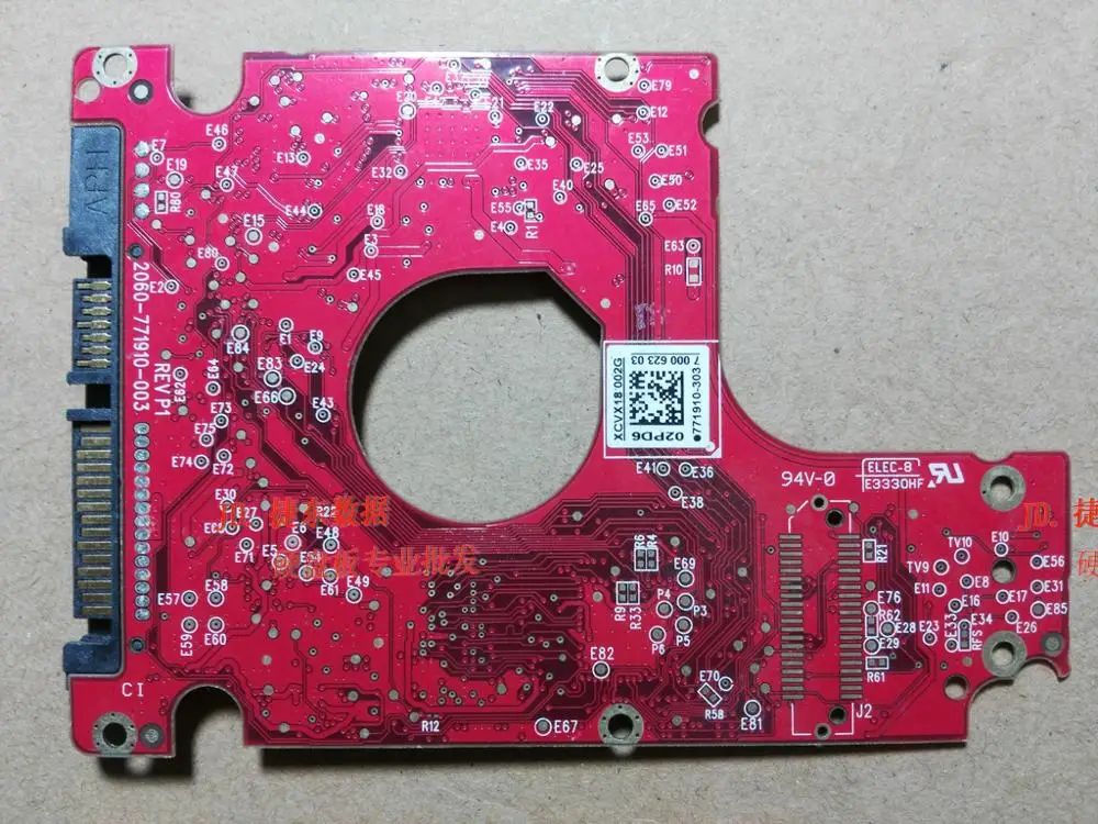 HDD PCB Логическая плата печатная схема красная/зеленая 2060 771910 003 для WD 2 5 SATA