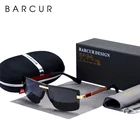 BARCUR поляризованные солнцезащитные очки Для мужчин солнцезащитные очки для езды на велосипеде долговечные очки Gafas Oculos De Sol masculino