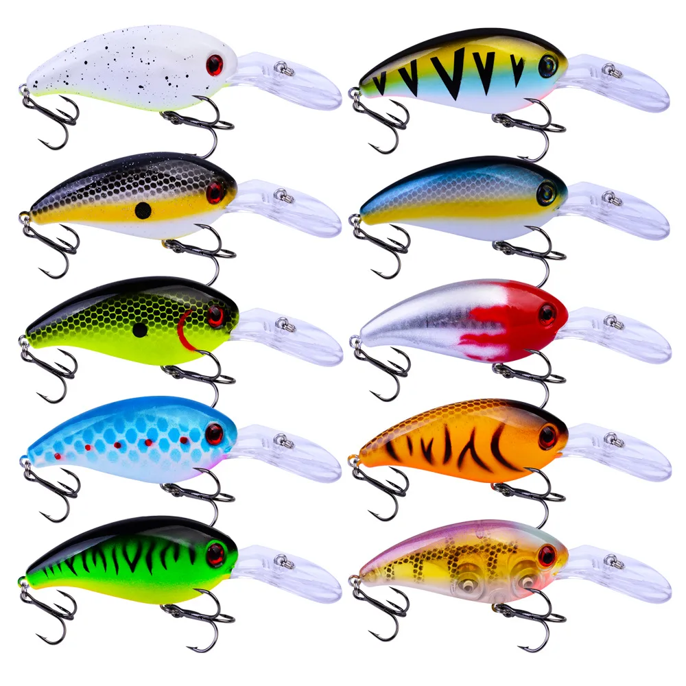 1pcs Smart Minnow Crankbait Fishing Wobblers Hard bait Bass Spinner Lures 2018 hot sale 14 Colors fishing tackle DHC004 | Спорт и