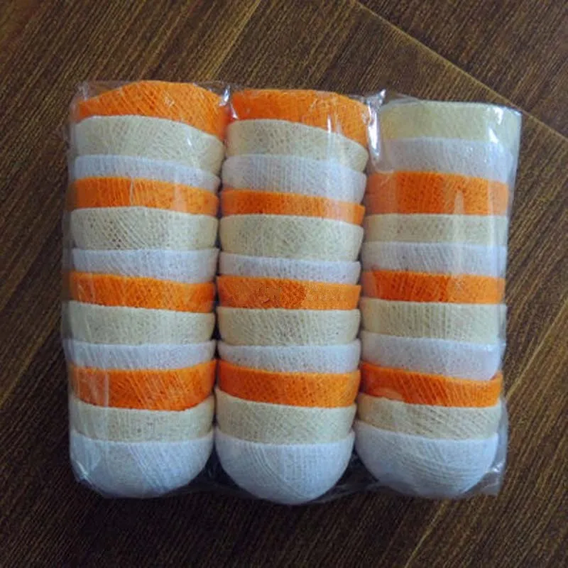 35 тканевых оранжевых хлопковых шаров гирлянда для рождества свадьбы вечеринки