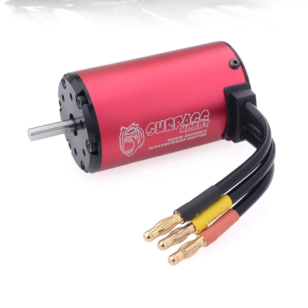 Водонепроницаемый комбо 4068 2050KV бесщеточный двигатель w/150A ESC для 1/8 RC гоночный автомобиль#3