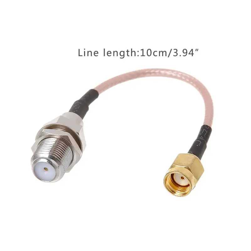 Кабель переходник RP SMA Male to F Female RG316 F|Соединители| |