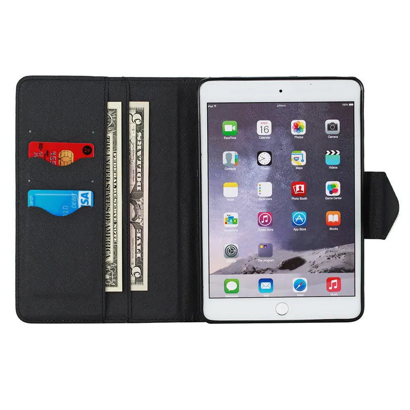 Wekays для Apple IPad Mini 3 2 1 кожаный чехол с котом для Coque IPad Mini 1 2 3 чехол для планшета чехол s для IPad Mini Дети