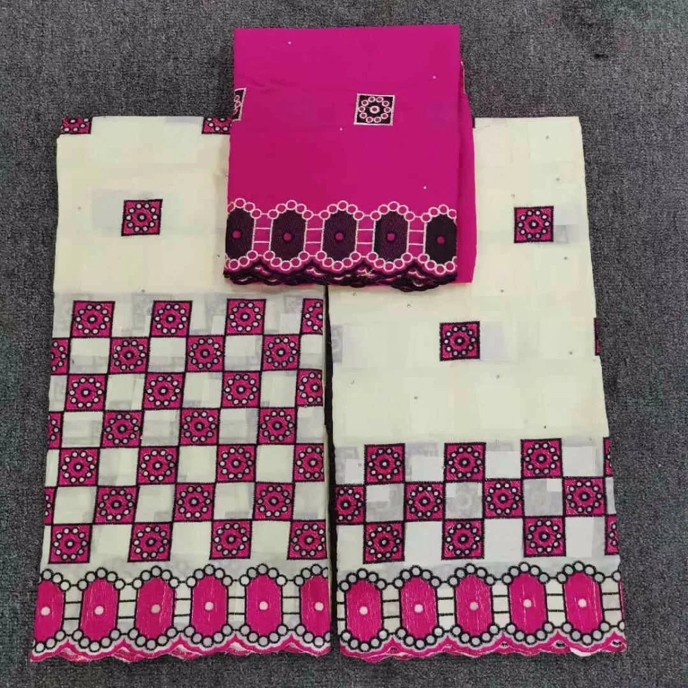 Новинка 100% хлопок Высококачественная новейшая вышивка швейцарская вуаль