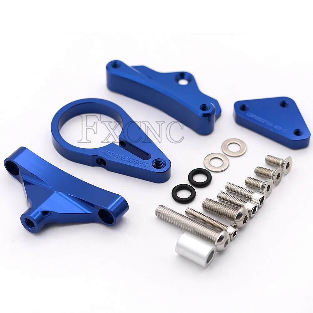 Мотоциклетный стабилизатор рулевой демпфер монтажный комплект Кронштейн Поддержка контроль безопасности для HONDA CBR650F CBR 650 F