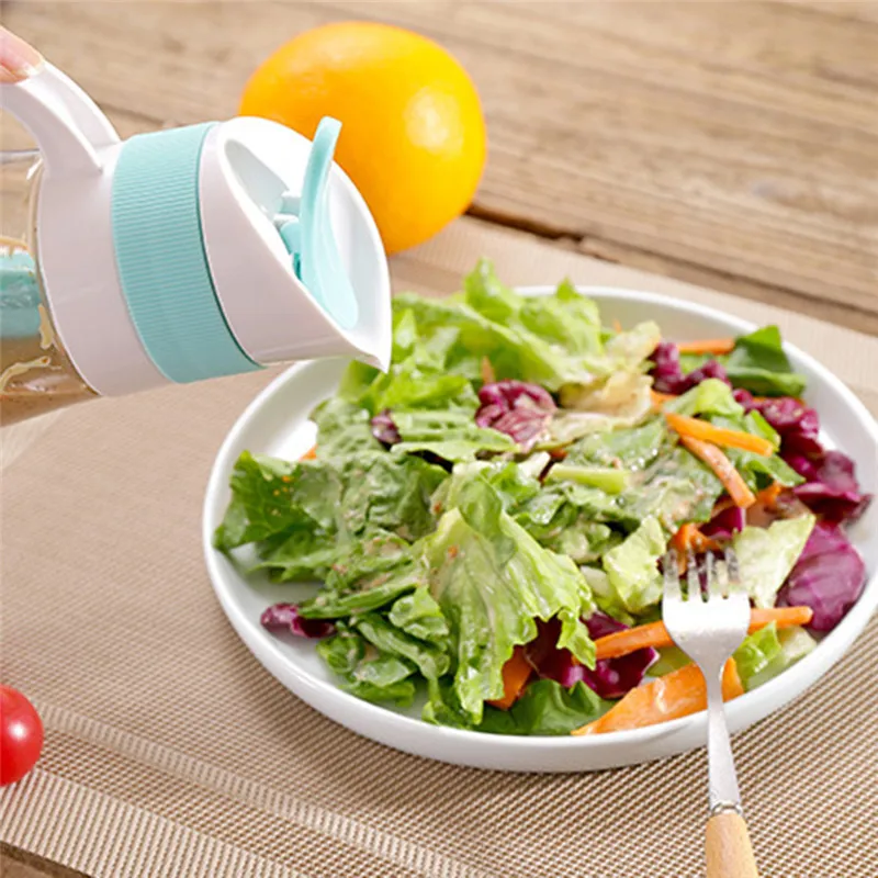 Кухня с ручным вращением Заправка для салата чашка перемешивания приправа соус