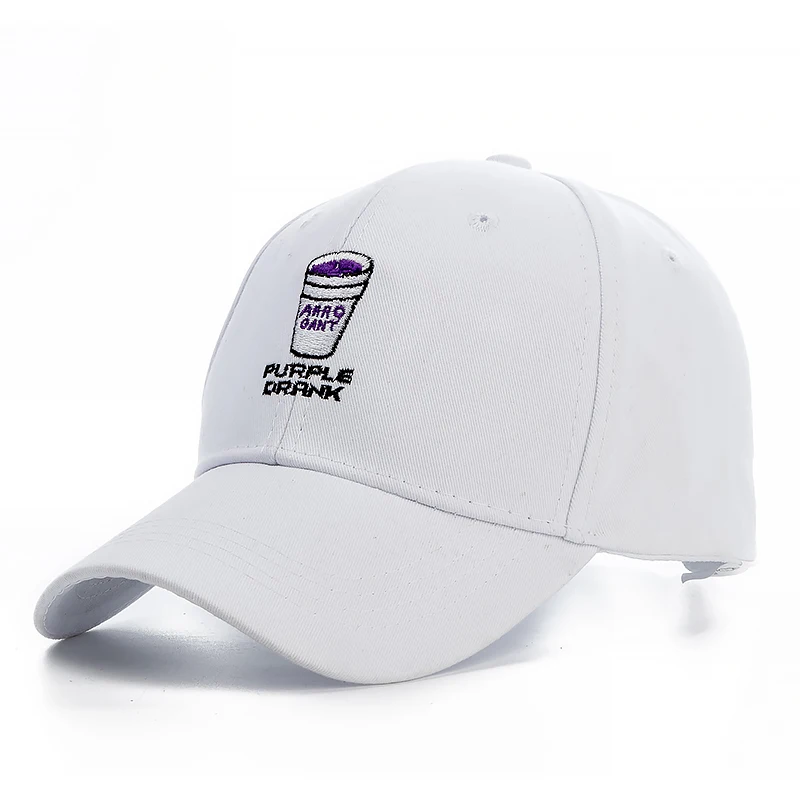 Высококачественная брендовая фиолетовая бейсболка с надписью Snapback хлопковая