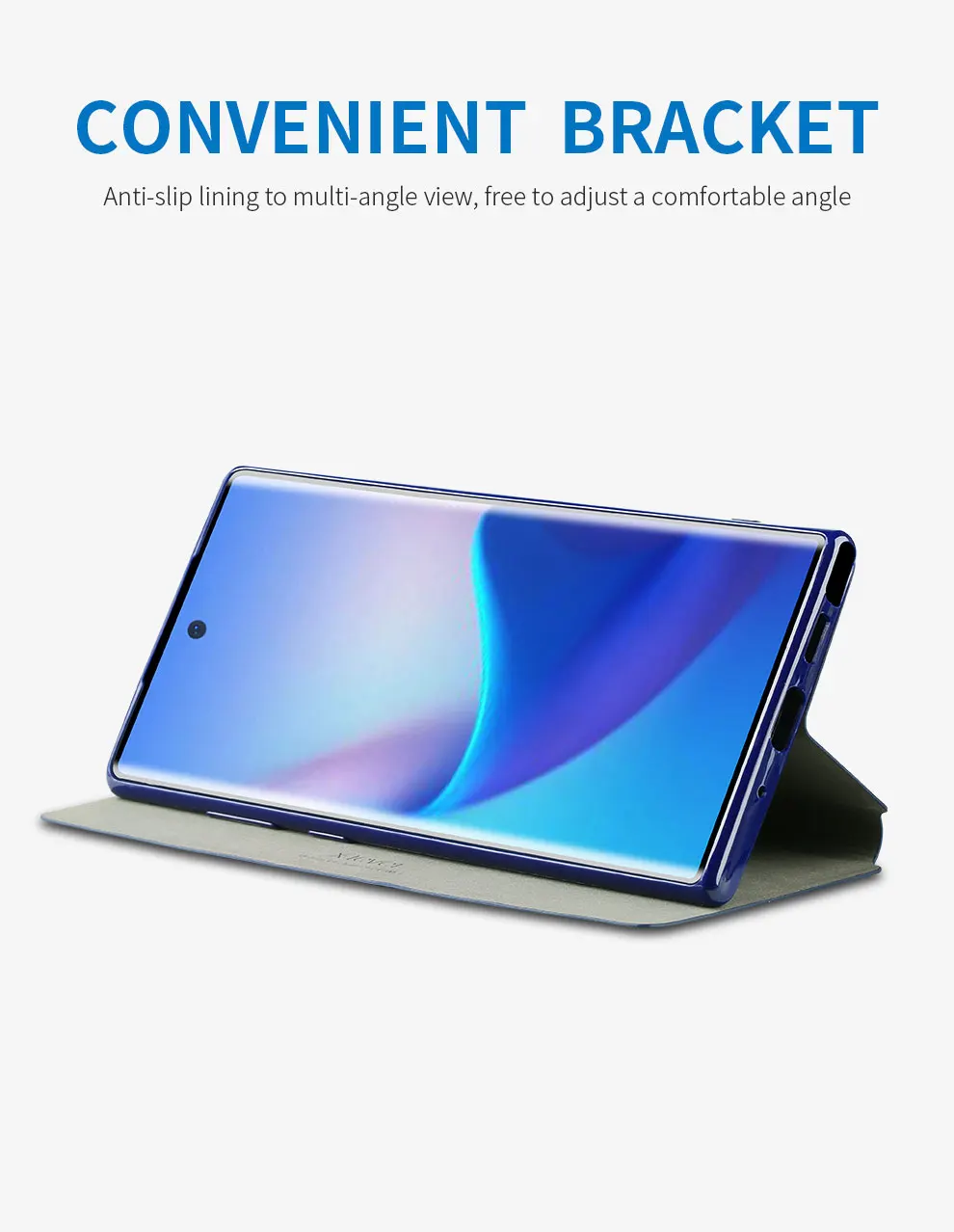 X-Level тонкий кожаный Стенд Ультра Тонкий флип чехол роскошный для samsung Galaxy Note 10+ S10