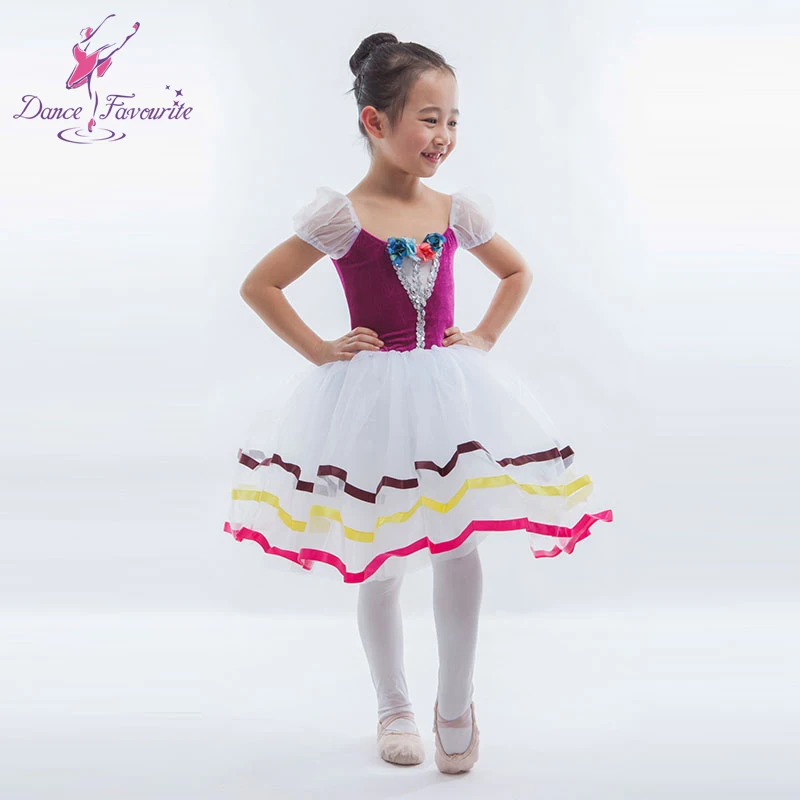 Женский бархатный лиф с цветочным украшением романтичная балетная юбка-пачка |