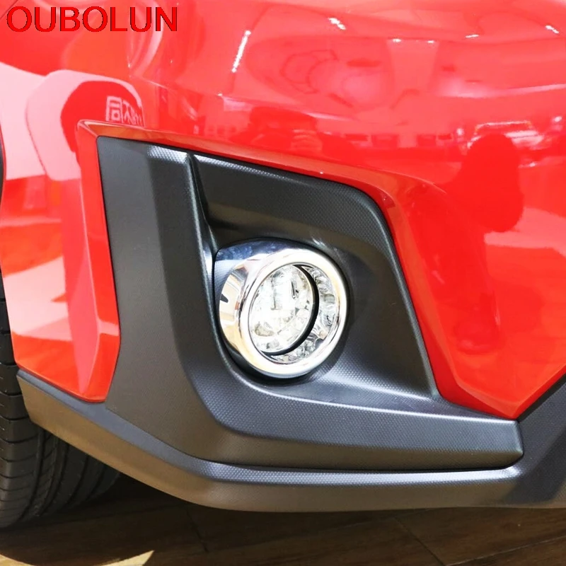 OUBOLUN ABS хром для Subaru XV 5 дверного хэтчбека 2017 2018 наружная Передняя