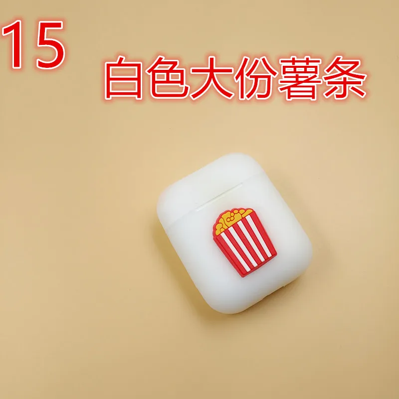 Мультяшный Мягкий силиконовый чехол для Apple Airpods противоударный чехол для Apple гарнитура для Airpods чехол s милый Защитный Чехол Air Pods