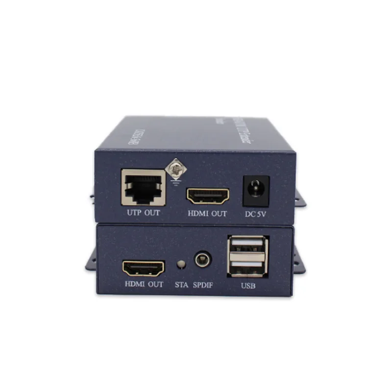 1080p 200m HDMI KVM UTP удлинитель с usb портом для DVR/HDTV USB над cat5 cat6|KVM-переключатели| |