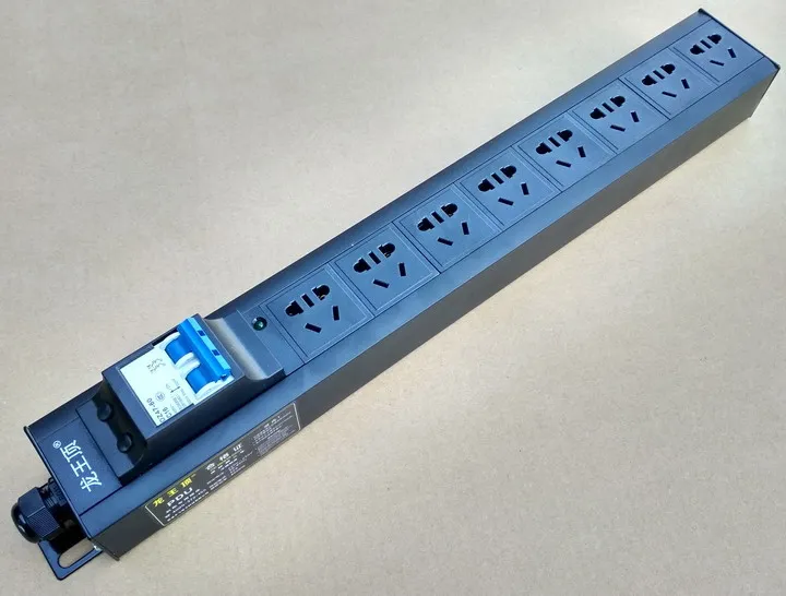 Новинка 60A 10000 Вт высокомощная горная выделенная розетка PDU power Rail 80A 18000 Разъем