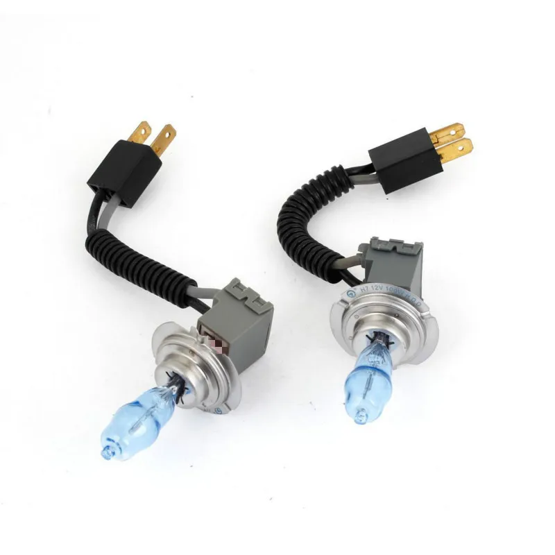 2x H7 AC/DC 12V 100W Ксенон 5500 к супербелый автомобилей головной светильник