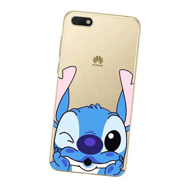 N418 Stitch Soft TPU Silicone Case Cover For Huawei Honor 6A 6C 6X 7A 7C 7S 7X 8 Lite Pro |