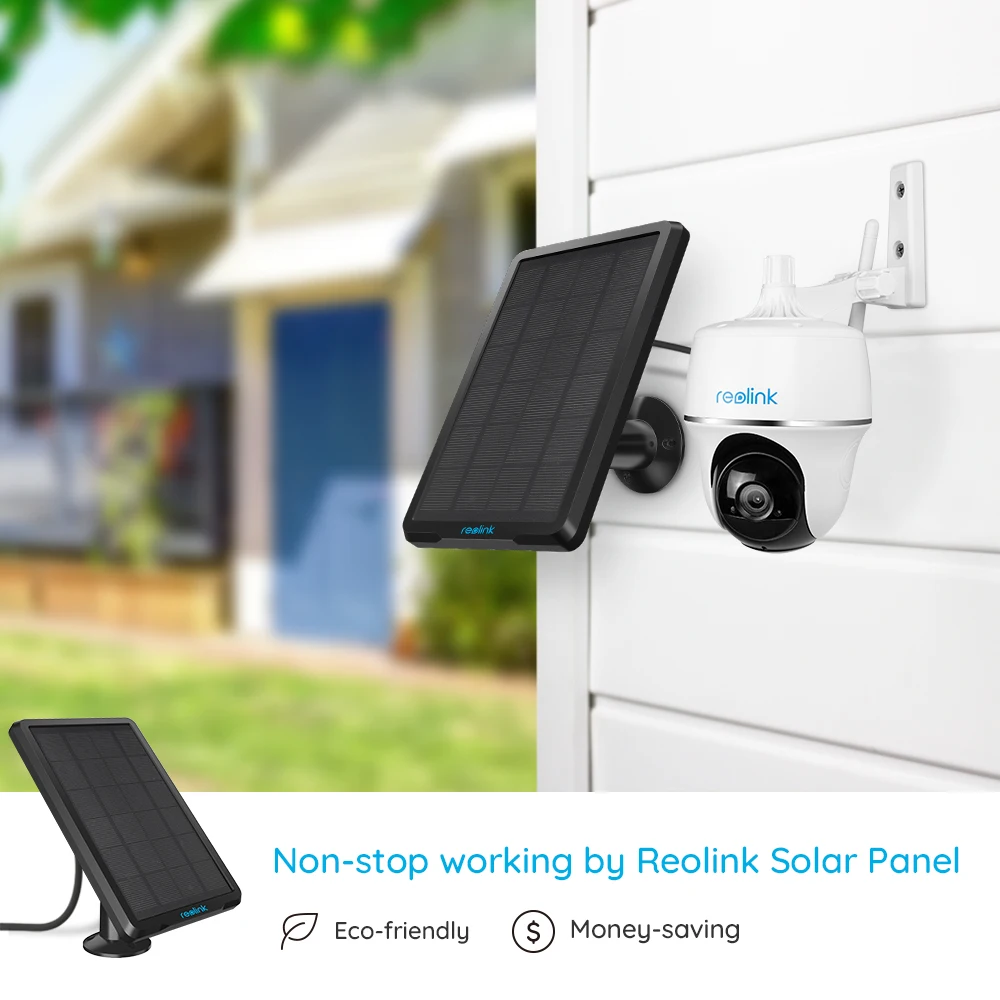 Reolink Argus PT w солнечная панель 1080P WiFi камера PT аккумуляторная батарея/Солнечная камера безопасности