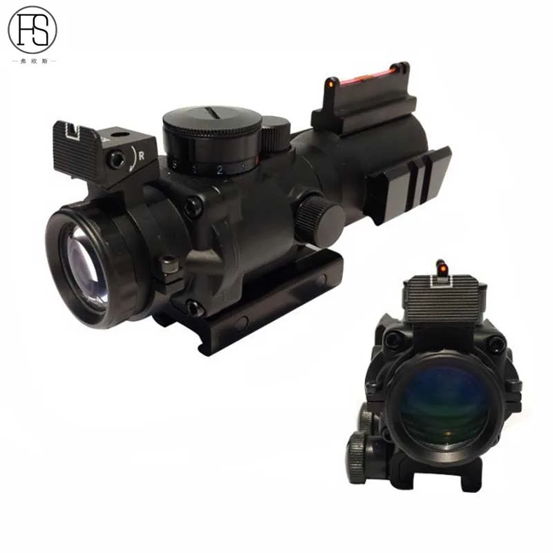 Регулируемый тактический прицел 4x32 передней и задней винтовки охотничий