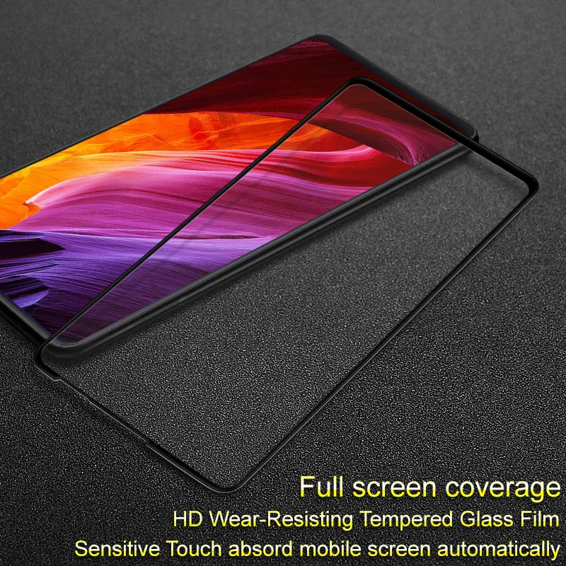 Mi Mix3 стекло закаленное IMAK полное покрытие Защита экрана для Xiaomi Mix 3 Screen Pro +