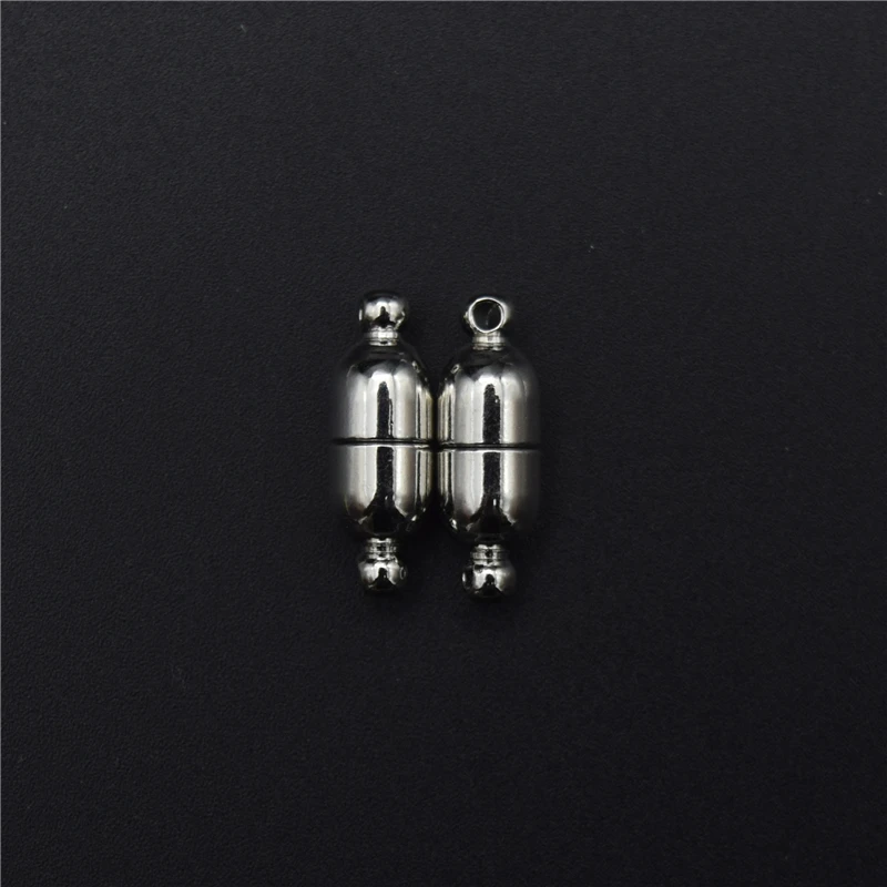 Магнитная застежка с овальной головкой 6 х18 мм 20 шт.|buckle connector|magnetic claspsmagnet buckle |