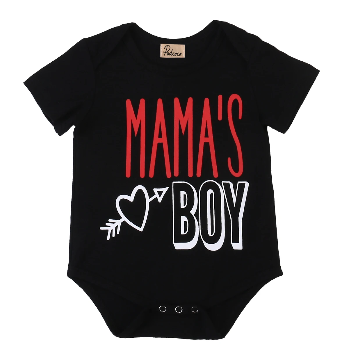 Хлопковый боди с коротким рукавом и принтом для новорожденных девочек мальчиков