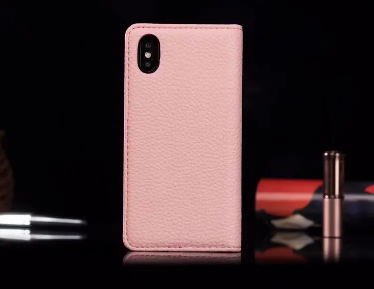 Чехол для Телефона Iphone 6 6s 7 8 Plus iphone X XS MAX XR роскошный брендовый бумажник кожаный
