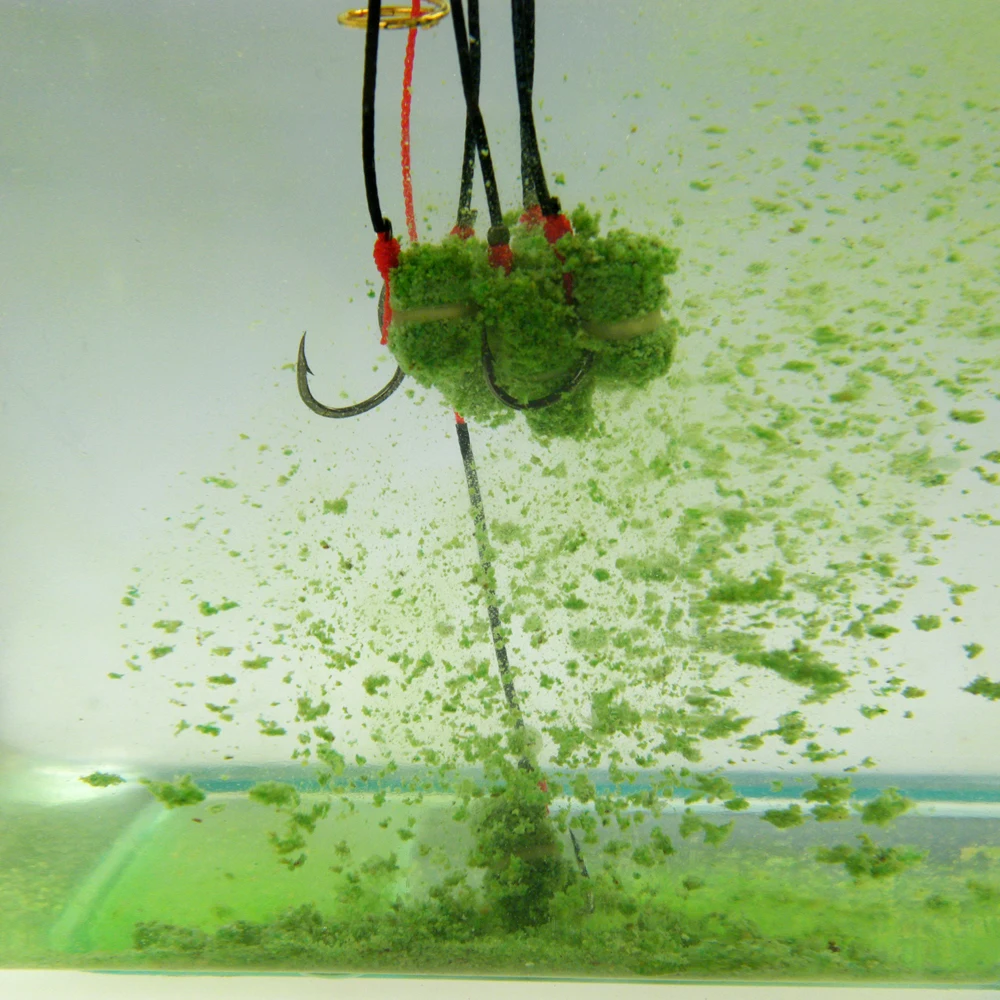 80 шт. приманки для рыбалки с зеленой травой ловли карпа привлекательный запах