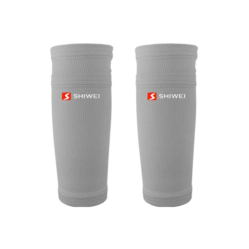 1 пара защитные футбольные мужские носки защита для голени с карманом|Щиток на