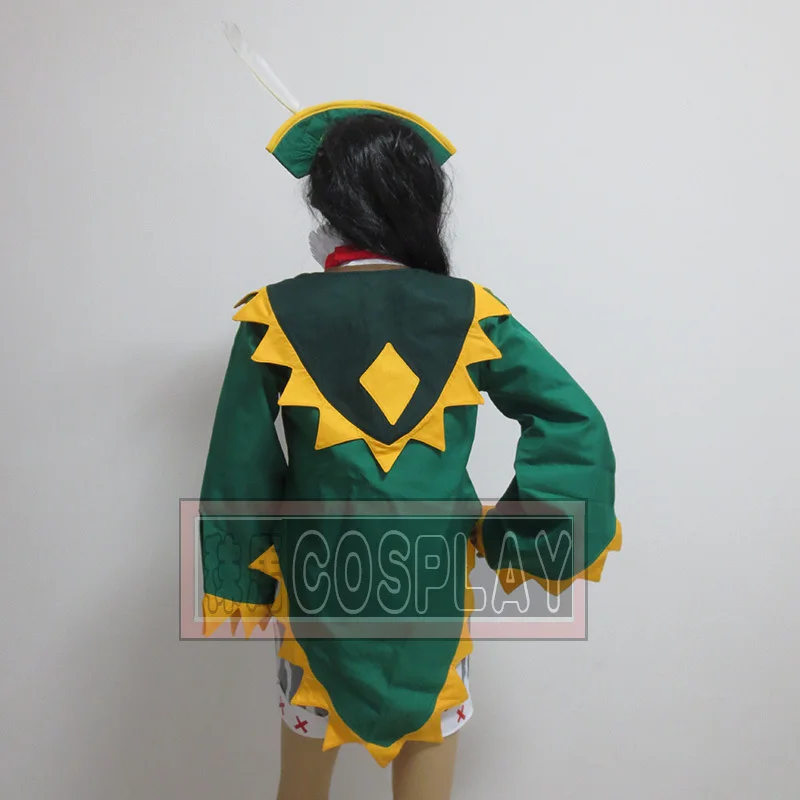 2019 Косплей-Костюм Монстр Хантер 4 зеленая девушка | Тематическая одежда и