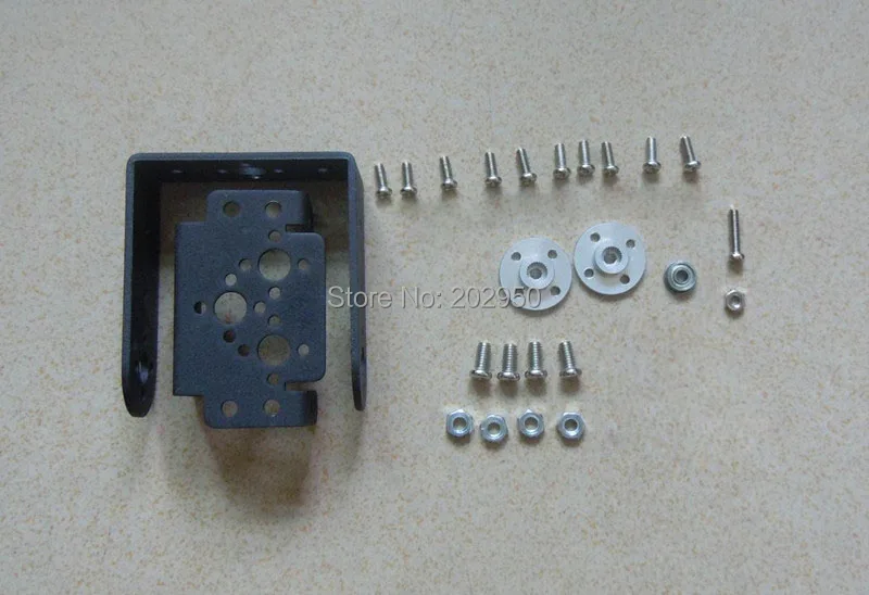 Комплект сервоприводов с длинным вращением и наклоном 2 DOF датчик кронштейна для