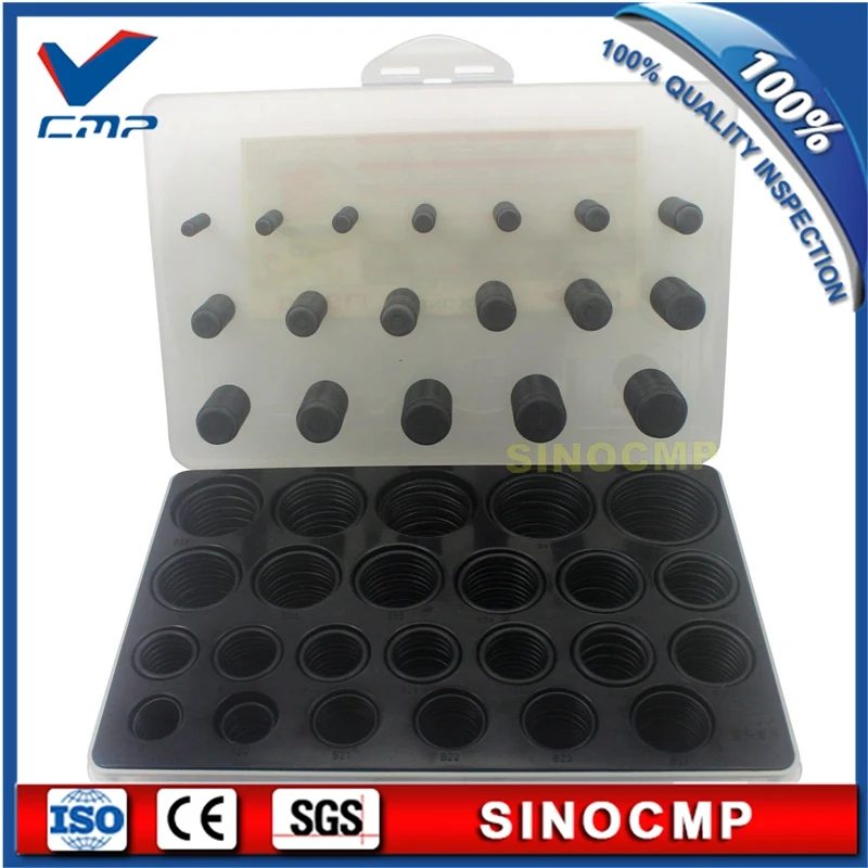 Уплотнительное кольцо коробки 666 шт. уплотнительные прокладки для экскаватора