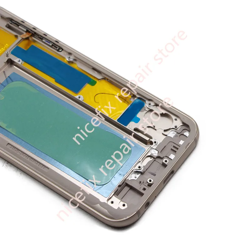 Корпус средней рамы рамка панель кнопка включения Боковая для Samsung Galaxy A5 2017 A7 A3 A520