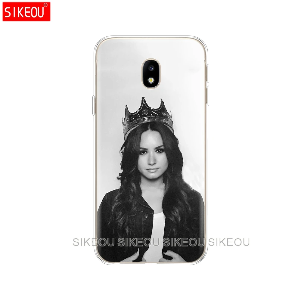 Силиконовый чехол для телефона Samsung Galaxy J3 J5 J7 2017 J330 J530 J730 PRO j2 2018 Деми Lovato|Бамперы| |