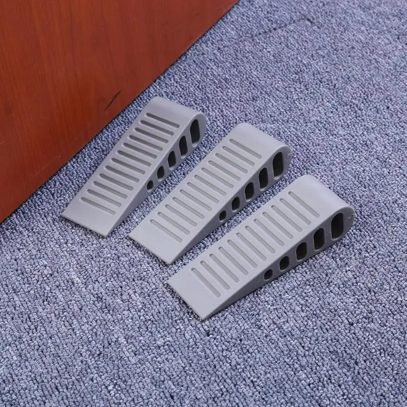 Door Safety Stopper Easy to Install Door Hardware Door Wedge for Floor Surfaces Anti Pinch Hand Protect