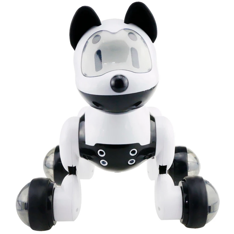 Smart Dance Robot Dog Electronic Pet Toys With Music Light Voice Control Free Mode Sing Dance Smart Dog Robot