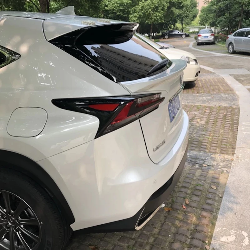 Новый дизайн Высокое качество ABS материал для LEXUS NX200 NX200T NX300H спойлер на заднее