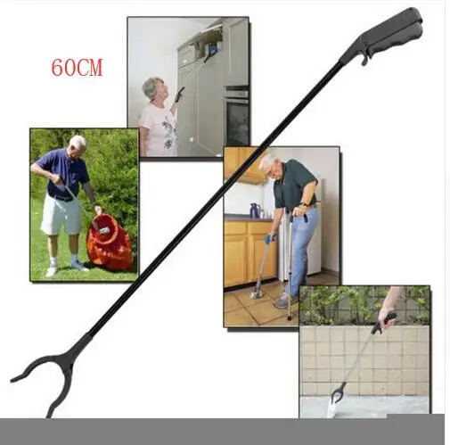 C 60CM Складной инструмент для сбора мусора 83 см, захват, палка для захвата, расширение, Прямая поставка - Цвет: C 60CM