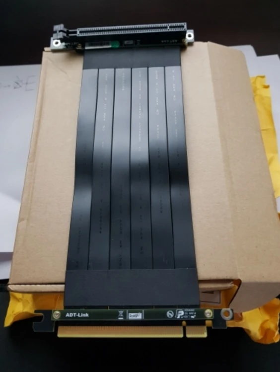 Вертикальная графическая карта Riser PCI-E x16 до вертикальная подставка для Alpha 550RGB 330