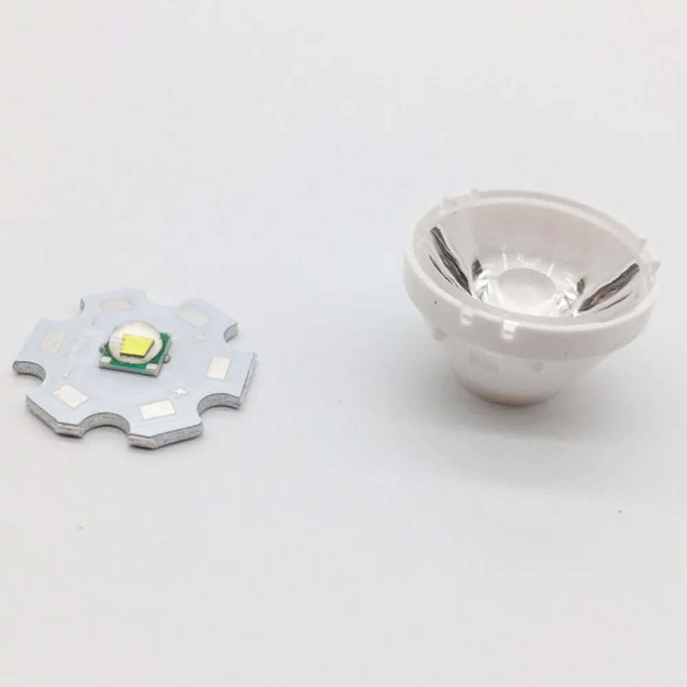 1 шт. CREE XML светодиодный XML2 XHP50 LED Lens 21 мм белый держатель 10/25/45/60 градусов