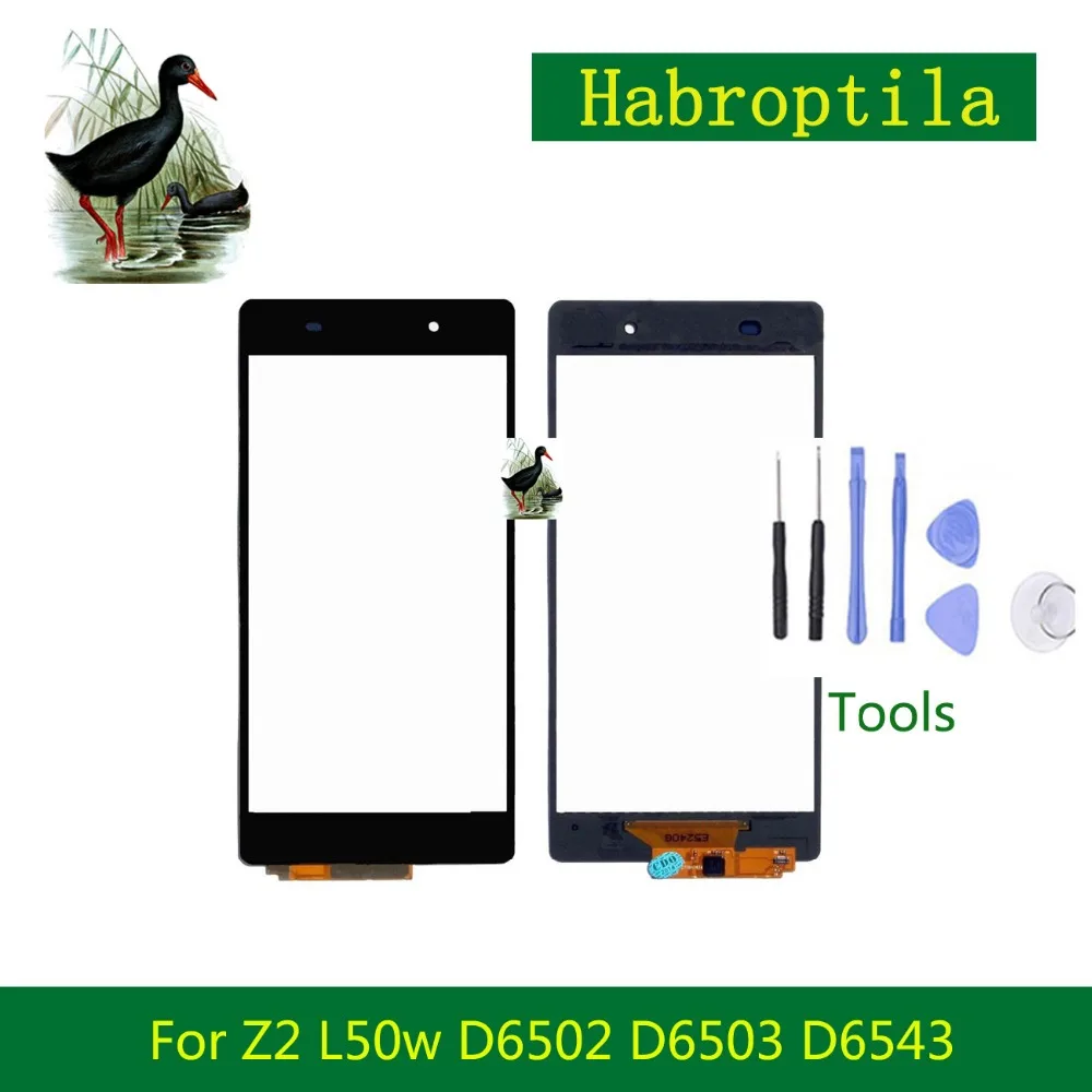 10Pcs/lot High Quality 5.2&quot For Sony Xperia Z2 L50w D6502 D6503 D6543 Touch Screen Digitizer Sensor Outer Glass Lens Panel Black |