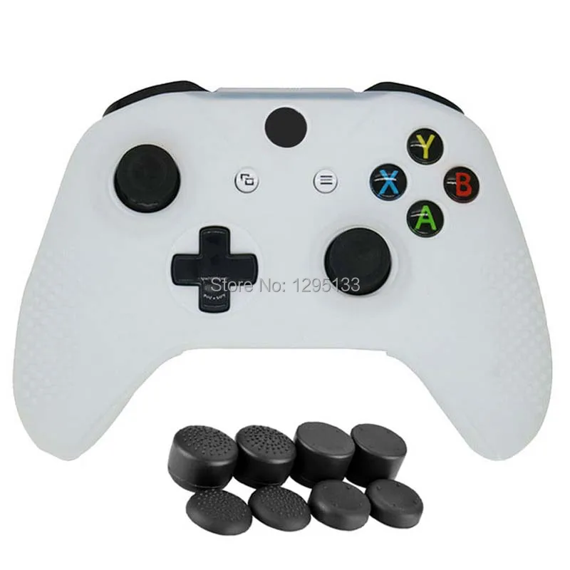 Нескользящие силиконовые аналоговые стики и чехол для Xbox One S аксессуары игровых