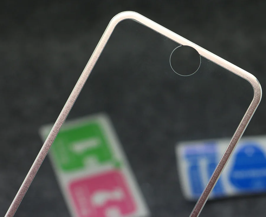 Для Apple iPhone XS MAX XR X 7 8 6 6S Plus 3D полное покрытие край из титанового сплава ограниченная металлическая рамка Защита экрана закаленное стекло