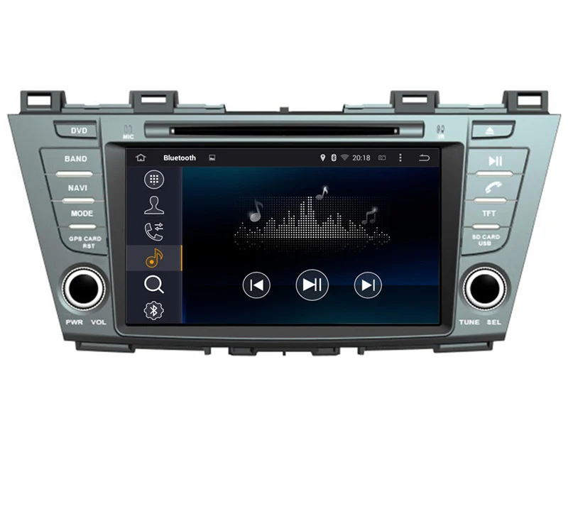 Восьмиядерный IPS экран Android 9 0 автомобильный DVD GPS Радио Навигация для Mazda5 Mazda Premacy
