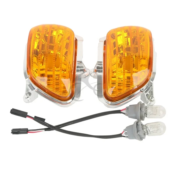 Передние боковые указатели поворота для Honda Goldwing GL1800 2001 2014 10 11 12|turn signal light|turn