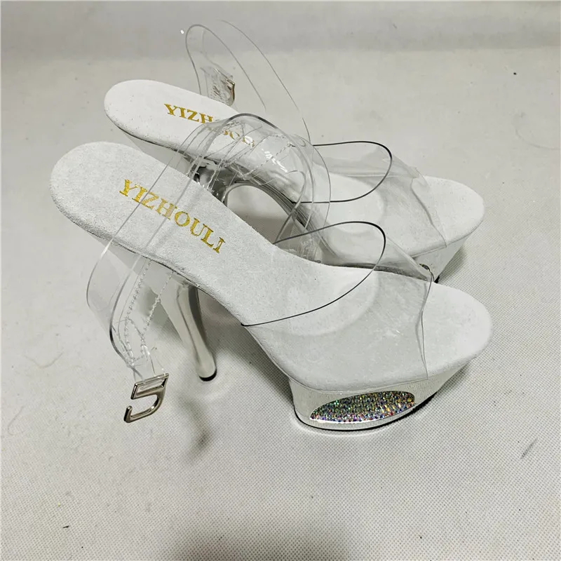 Сандалии на толстой подошве с гальваническим покрытием женские сандалии